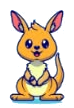 Talk-a-roo, the kangaroo mascot